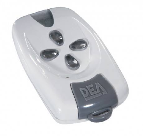 Télécommande DEA 2 ou 4 touches en vente dans votre magasin abd automatismes Installateur agréé DEA aux Pennes Mirabeau