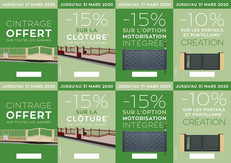 Promotion portails et portillon