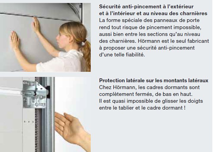 sécurité porte de garage sectionnelle manuelle chez abd automatismes Les Pennes Mirabeau 13170