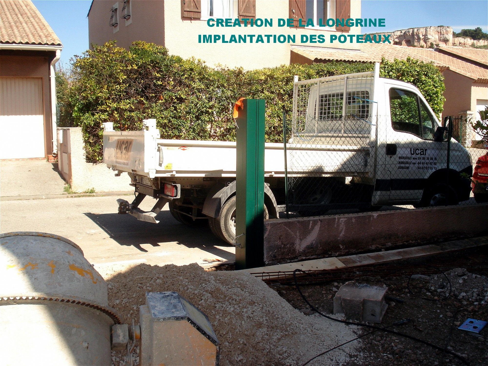 portail coulissant vert sur mesure alu abd automatismes 13170