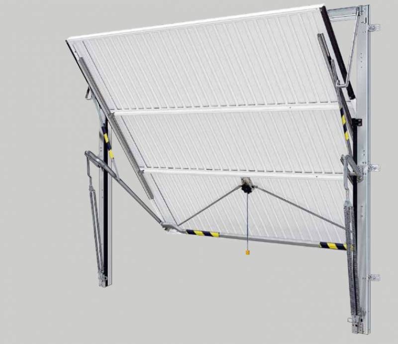 Porte de garage basculante non débordante sans rail pour haut plafonds à aix en provence chez Automatismes Les Pennes Mirabeau