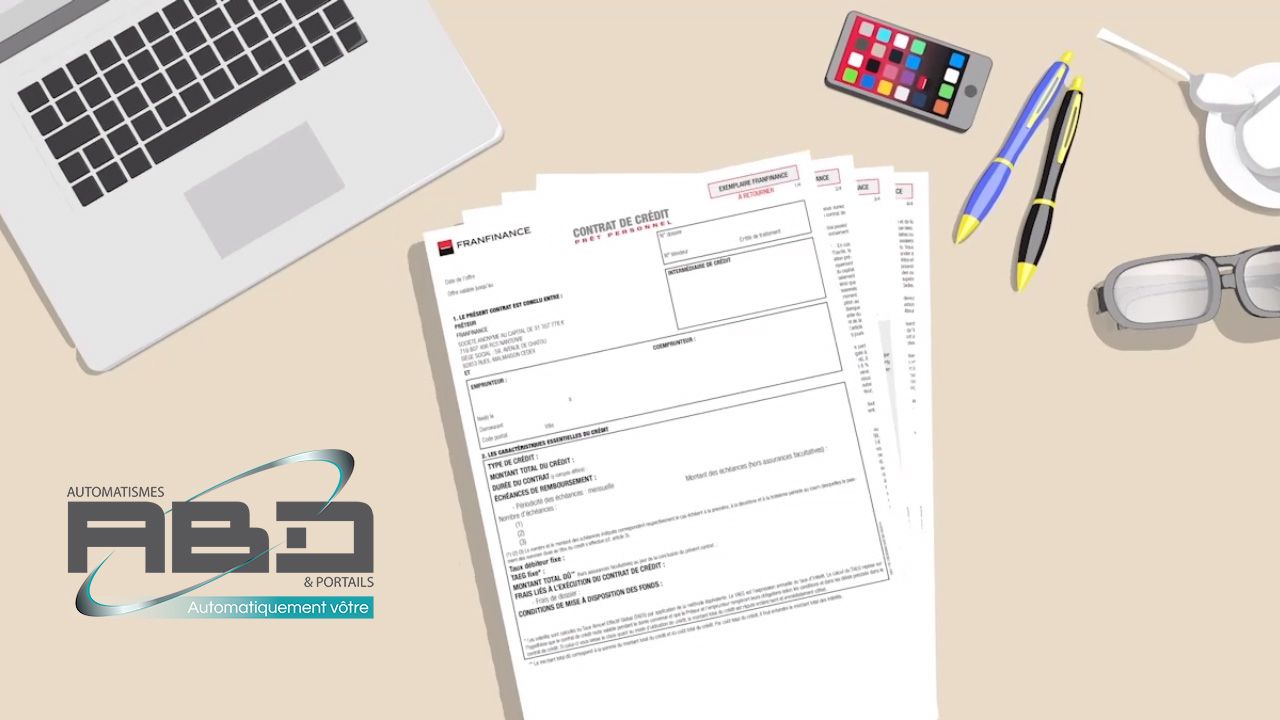 Financer mon portail alu chez abd automatismes Les Pennes Mirabeau