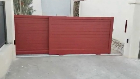 Notre zone d'activité pour ce service Portail coulissant télescopique 2 vantaux en aluminium