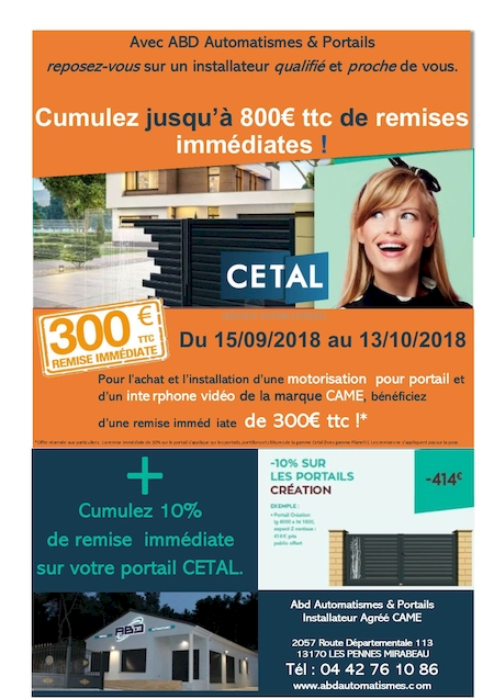 Nos prestations sur le secteur de Saint Cannat